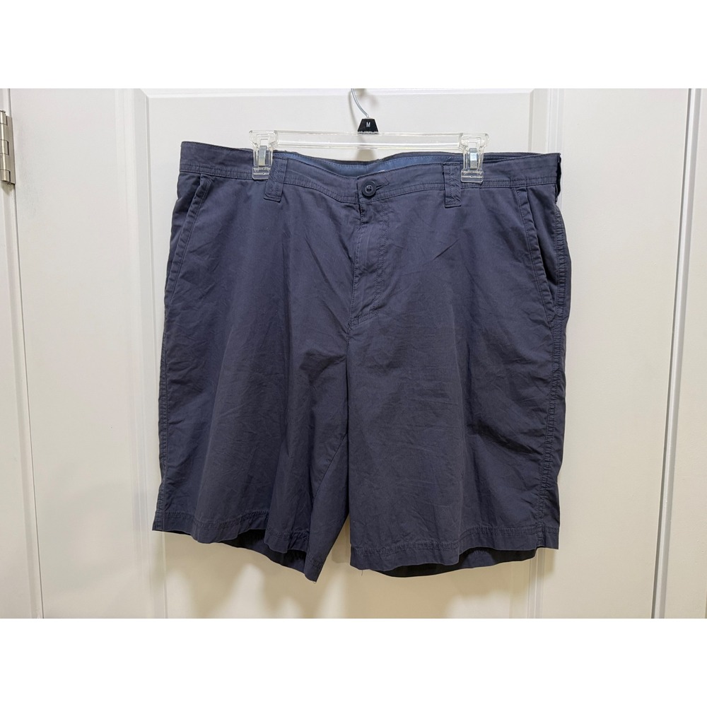 Columbia Mens Navy Blue Casual Outdoor Hiking Shorts Size 38W 10L